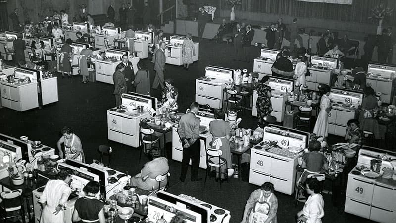 1949  1st BakeOff begins New York City NY